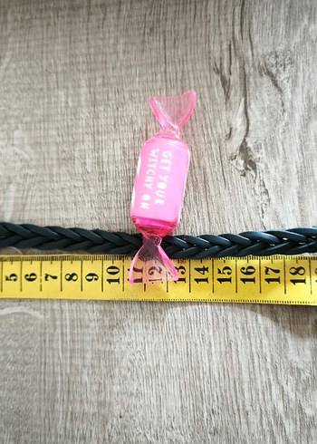 Siyah Örgülü unisex gerçek deri Bileklik - Görsel 2