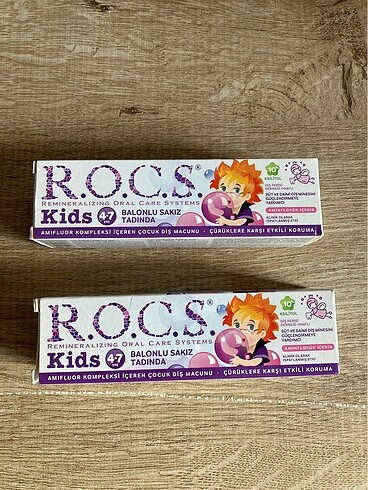 Rocs 4/7 yaş diş macunu