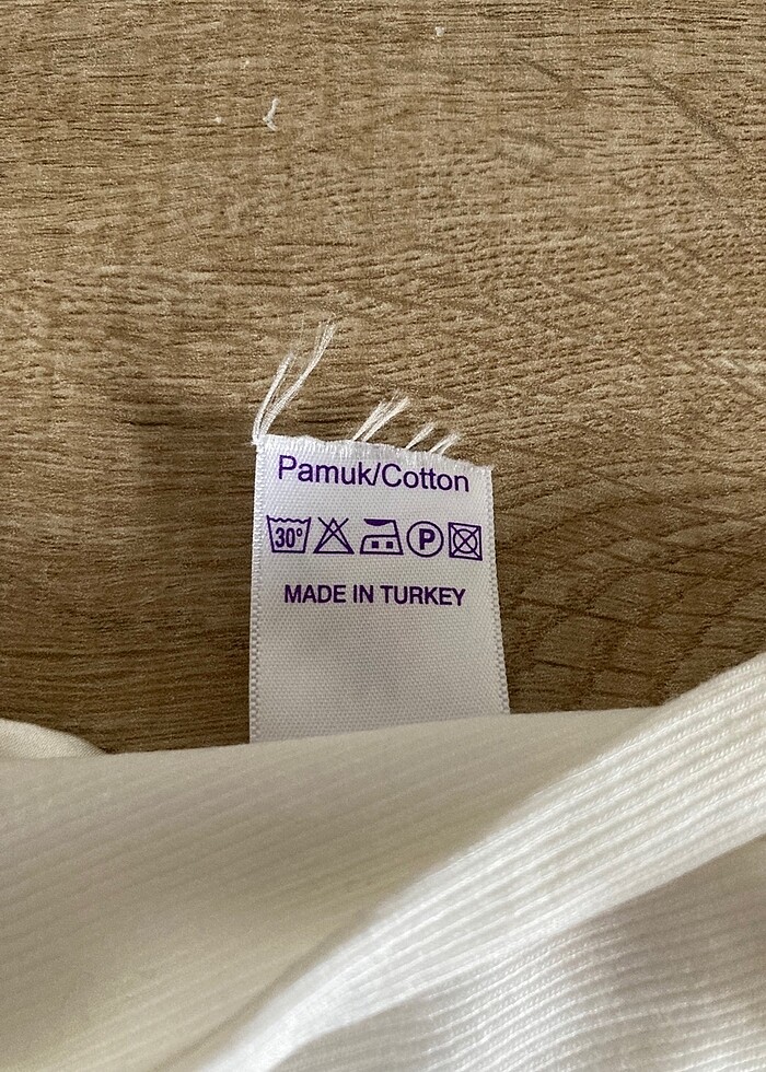 Feyza marka işlemeli bayan loğusa gecelik - Görsel 5