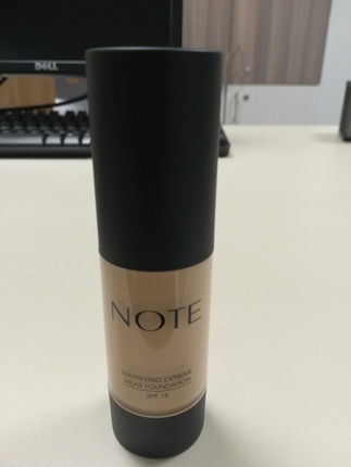 note kozmetik mattifier extreme wear fondöten
