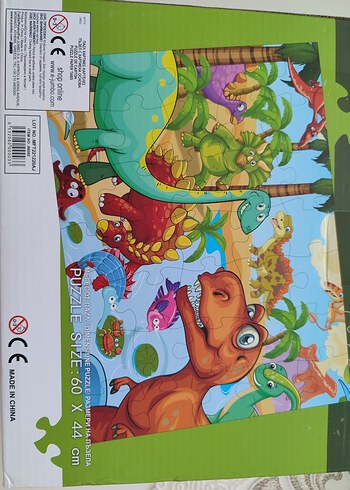 Diğer 35 Parçalı Renkli Çocuk Puzzle