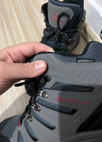 Gri Bağcıklı Erkek Outdoor Botları - Görsel 3