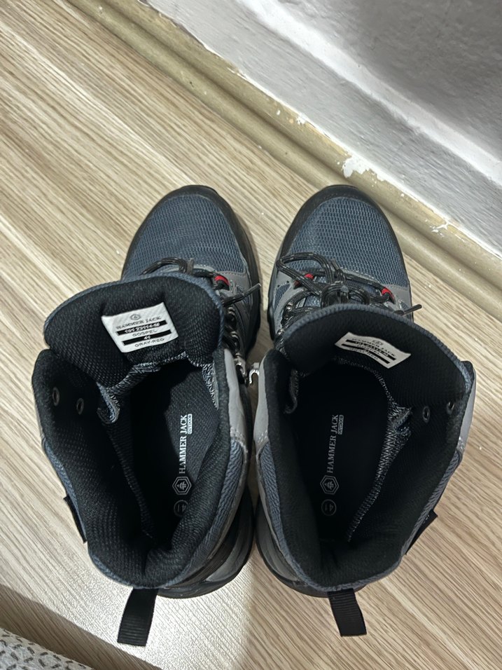 Gri Bağcıklı Erkek Outdoor Botları - Görsel 5