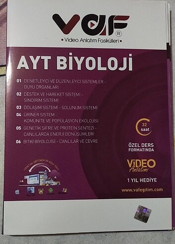  Vaf yayınları