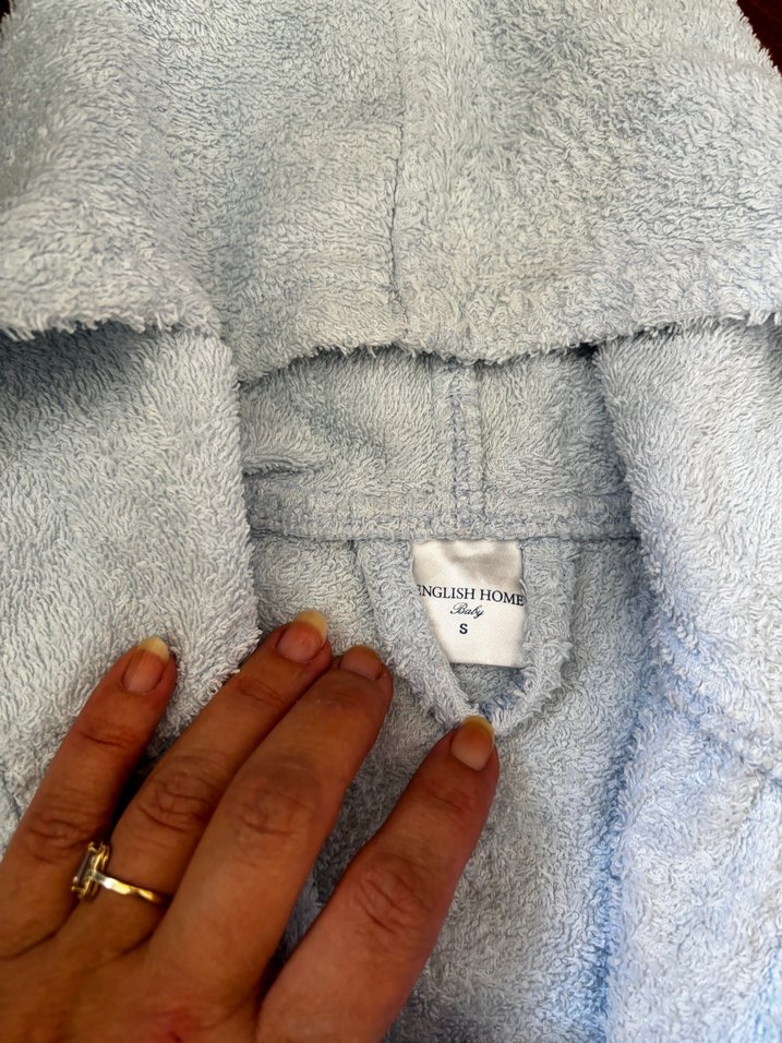 Kapüşonlu Baskılı Erkek Çocuk Bornozu - Görsel 4