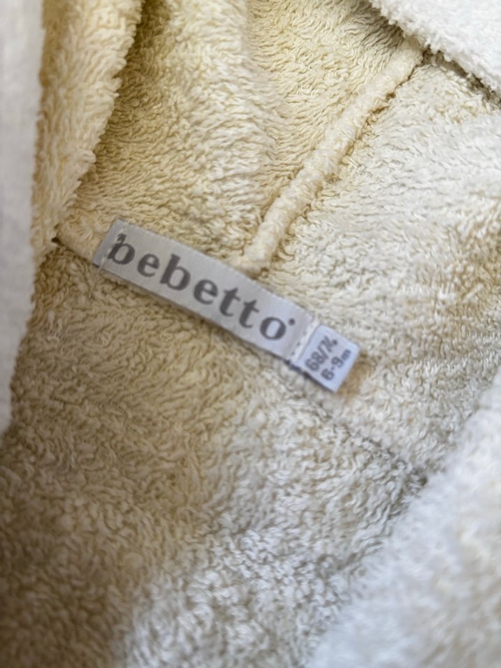 Erkek Çocuk Kapüşonlu Bebek Bornozu - Görsel 3