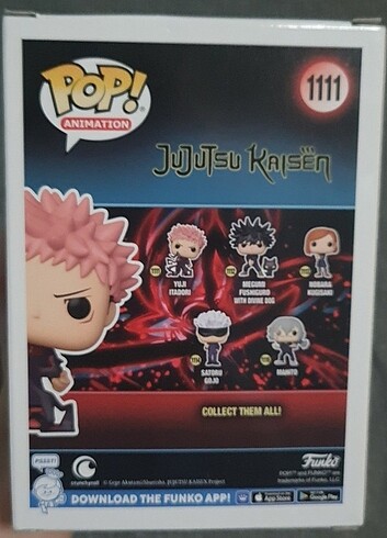  Beden Renk Funko pop Yuji Itadori
