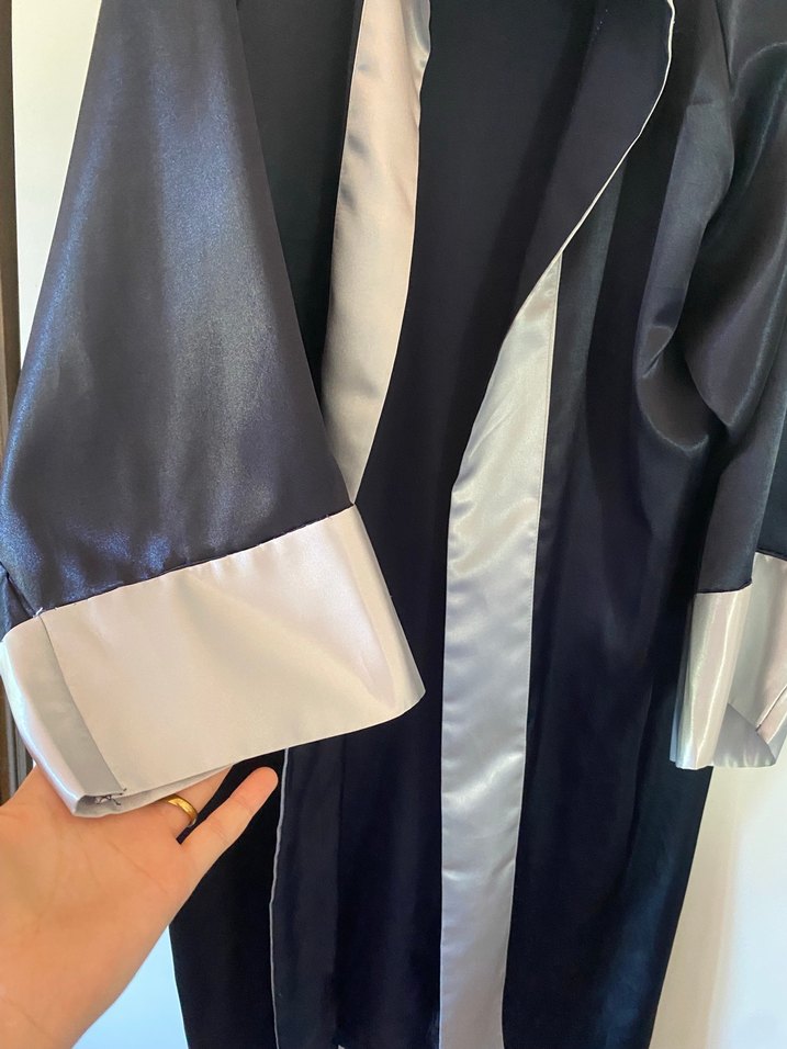 Gri Uzun  Mezuniyet Cübbesi - Görsel 2