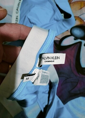 m Beden mavi Renk Calvin klein