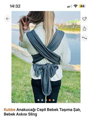 Diğer Beden gri Renk Sling