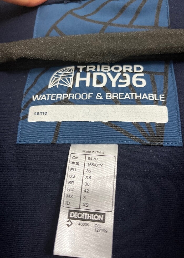 Decathlon yelkenli mont - Görsel 4