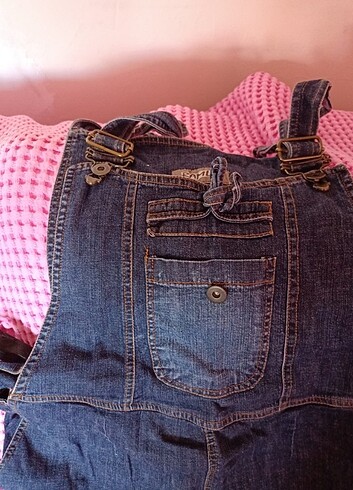 xl Beden lacivert Renk XL hamile kot jeans bahçıvan pantolon