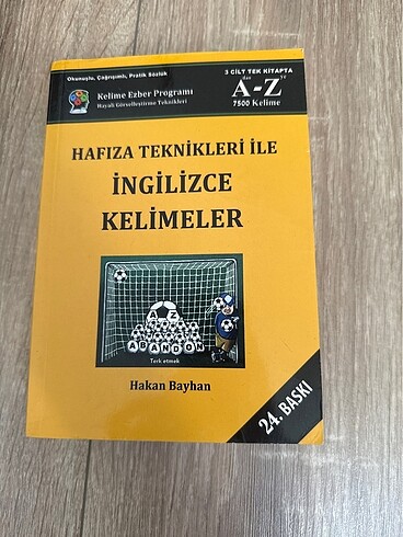 İngilizce kelime öğrenme kitabı