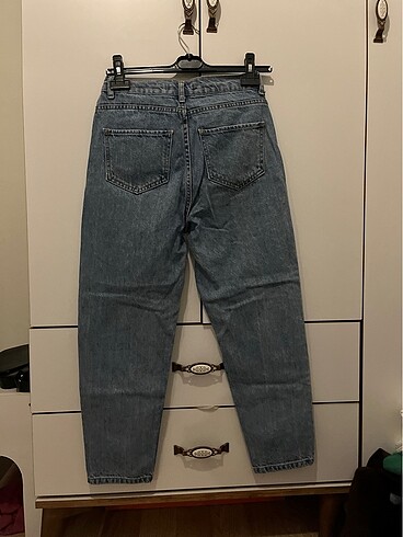 34 Beden mavi Renk Kot pantolon