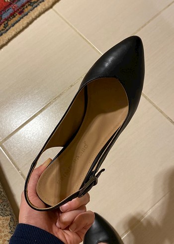 Kadın Siyah Stiletto Topuklu Ayakkabı - Görsel 3