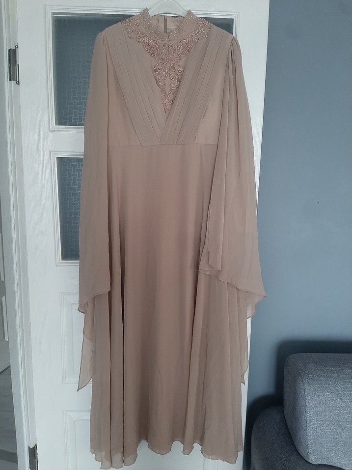 şifon elbise - Görsel 2