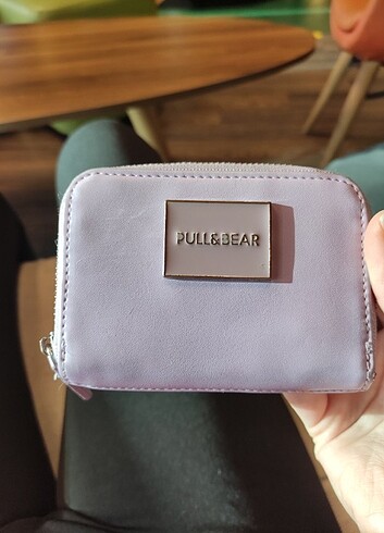 Pull&bear cüzdan lila rengi 