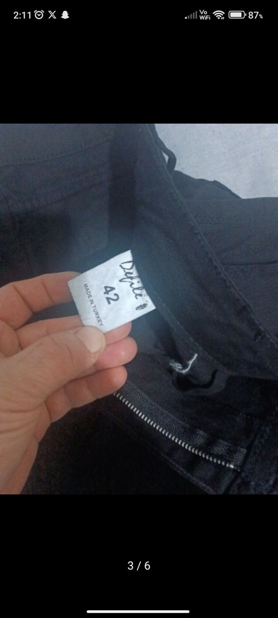 unisex kot sort - Görsel 3