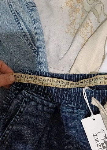 Mavi erkek kot pantolon - Görsel 5