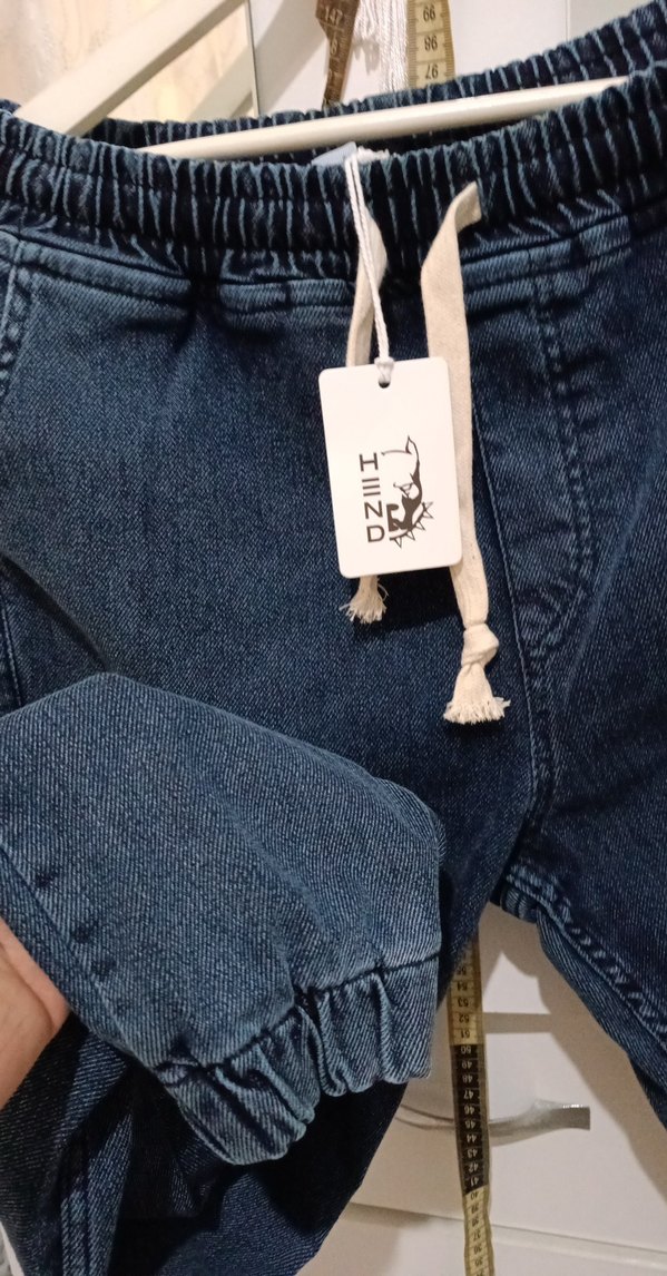 Mavi erkek kot pantolon - Görsel 4