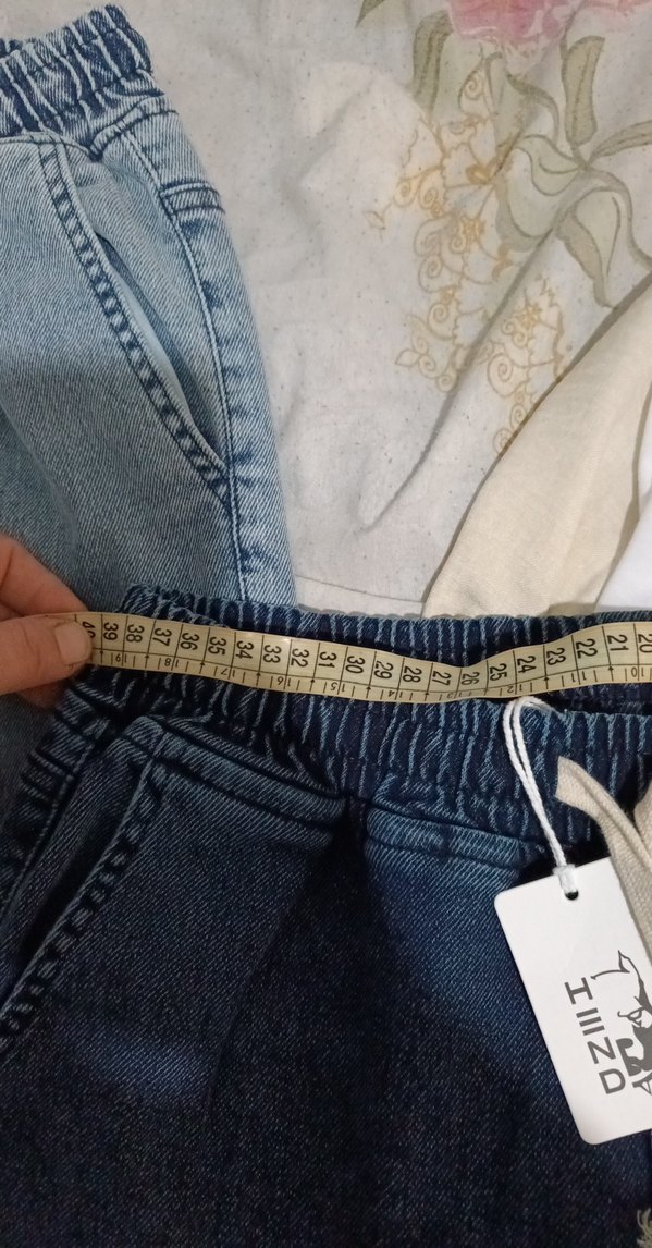 Mavi erkek kot pantolon - Görsel 5