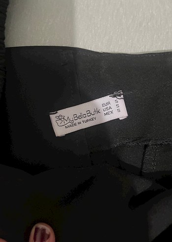 siyah balon kol elbise - Görsel 2