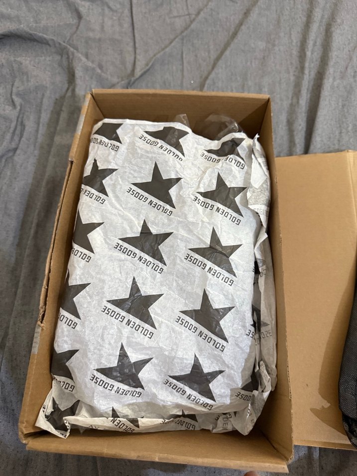 Bej ve Gri Desenli Karton Kutu - Görsel 4