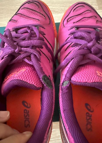 Pembe Renkli asics Kadın Spor Ayakkabı - Görsel 5