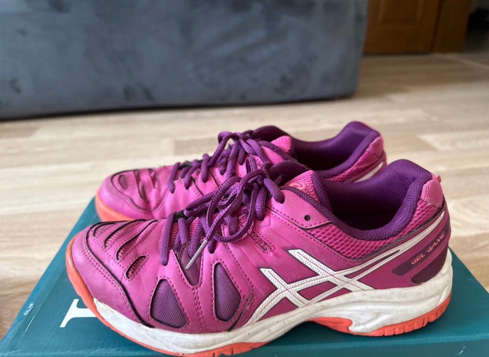 Pembe Renkli asics Kadın Spor Ayakkabı - Görsel 4