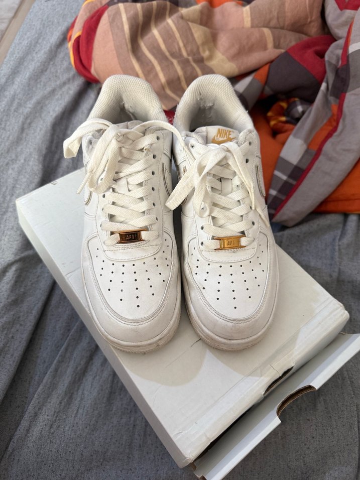 Beyaz Nike Bağcıklı Stiletto Topuklu Spor Ayakkabı - Görsel 2