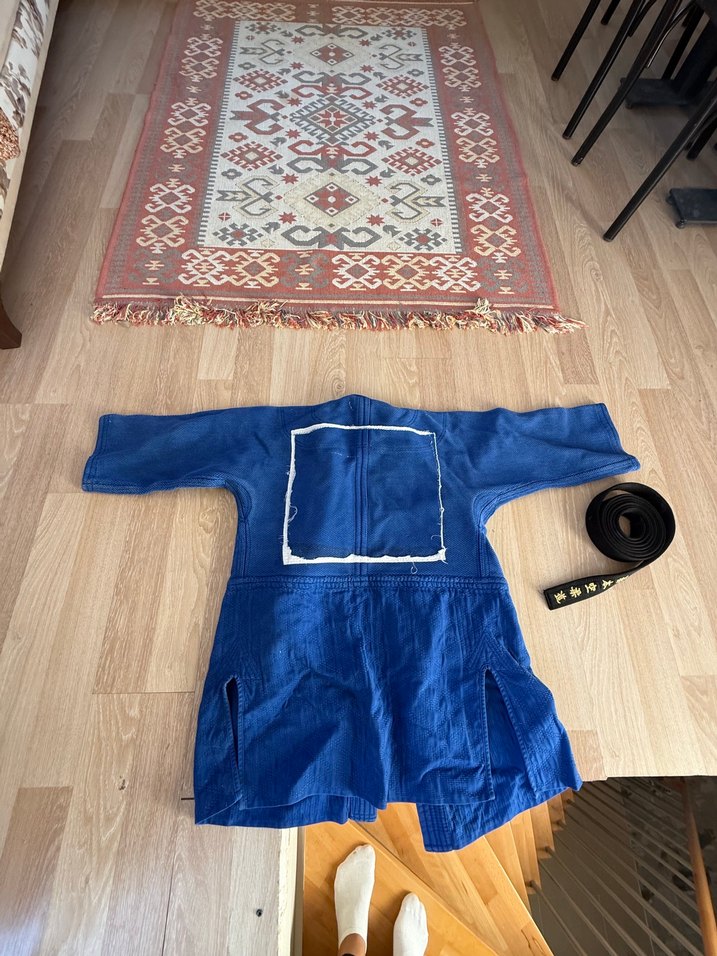 Adidas Lacivert Judo Kıyafeti ve Kuşak - Görsel 2