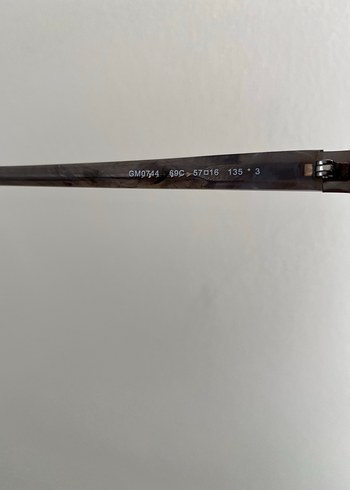 Şeffaf Siyah- Bej Kadın Güneş Gözlüğü - Görsel 3