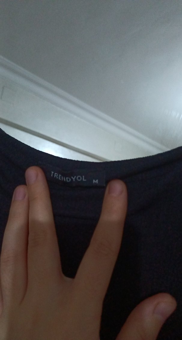 Drapeli Siyah Midi Hamile Elbisesi - Görsel 3