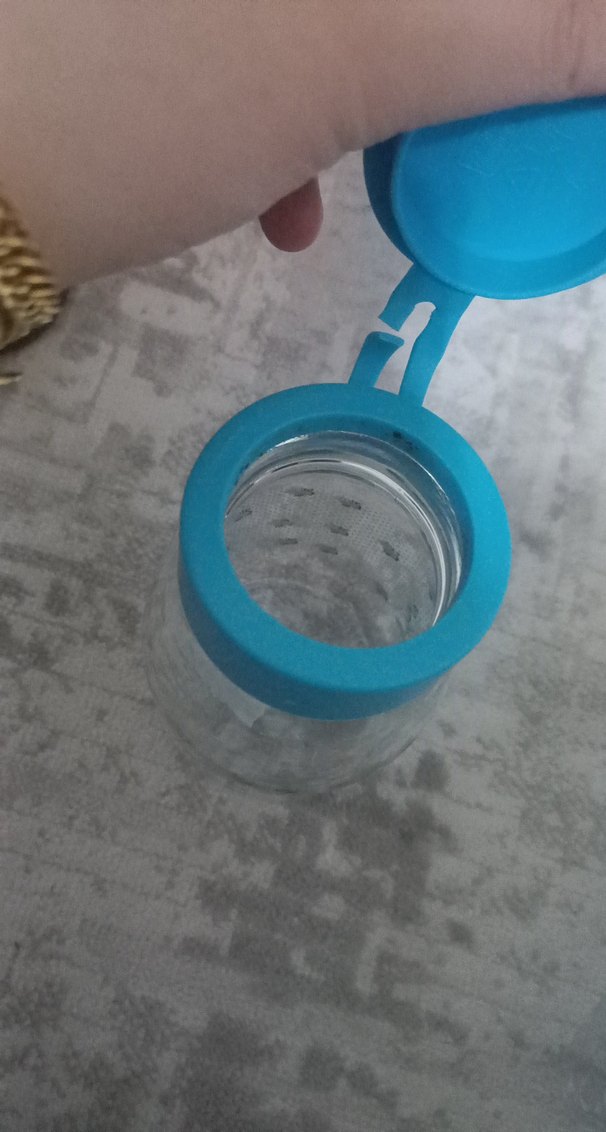 Mavi Pastel Çocuk Termos Şişesi - Görsel 3