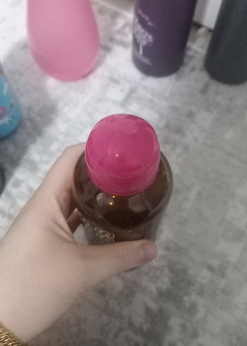 Renkli Kapaklı Kahverengi Bebek Biberonu - Görsel 2