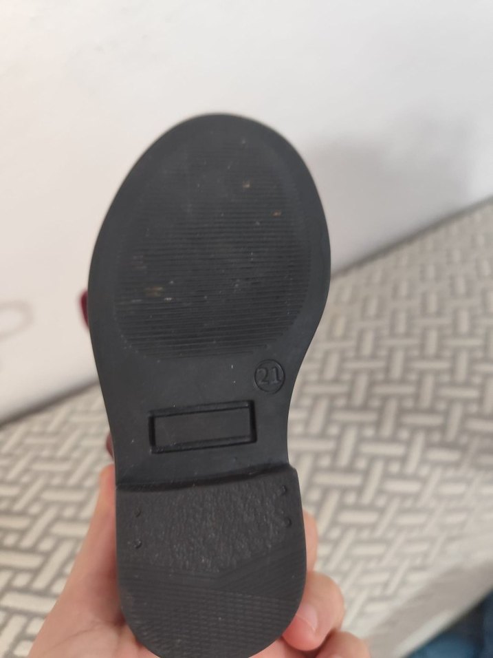 Bordo Süet Kız Çocuk Botu - Görsel 4