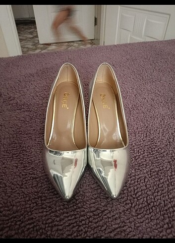38 Beden gri Renk Stiletto