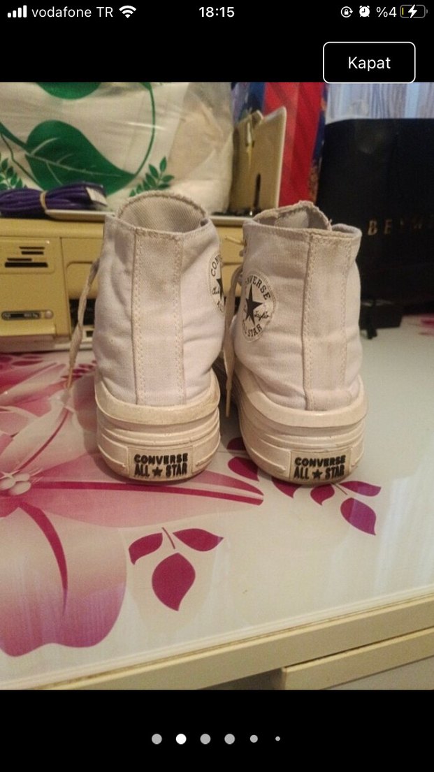 Beyaz Converse 39 - Görsel 2