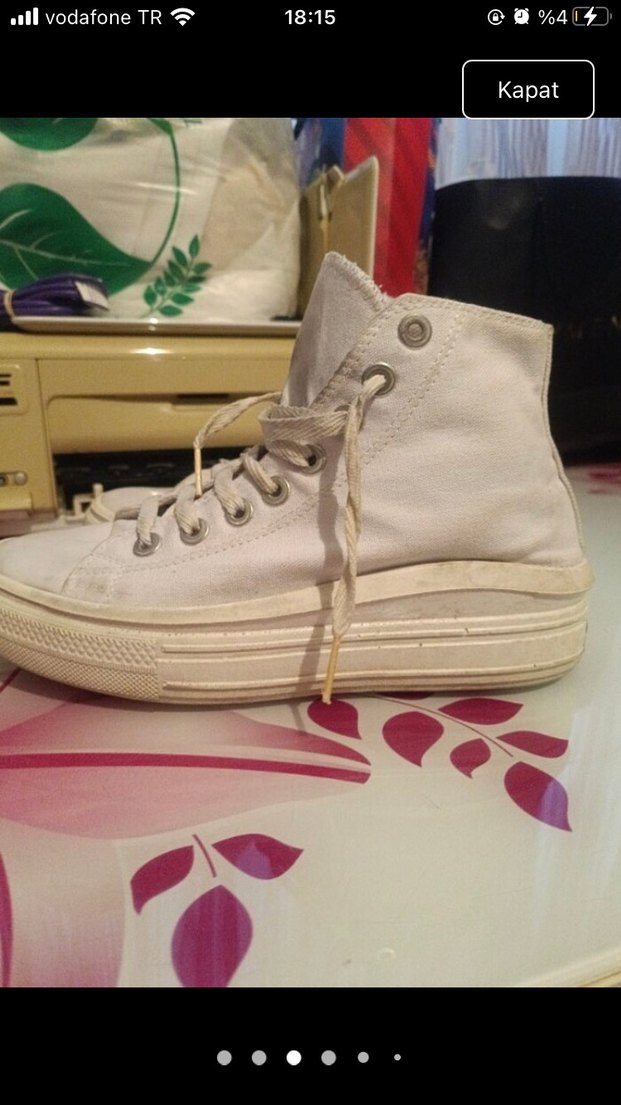 Beyaz Converse 39 - Görsel 3