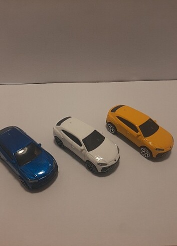 3 lü hotwheels urus lotu 