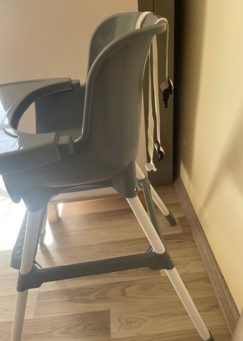 Gri Bebek Mama Sandalyesi - Görsel 2