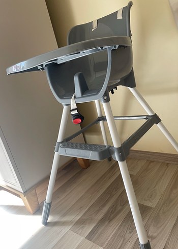 Gri Bebek Mama Sandalyesi - Görsel 4