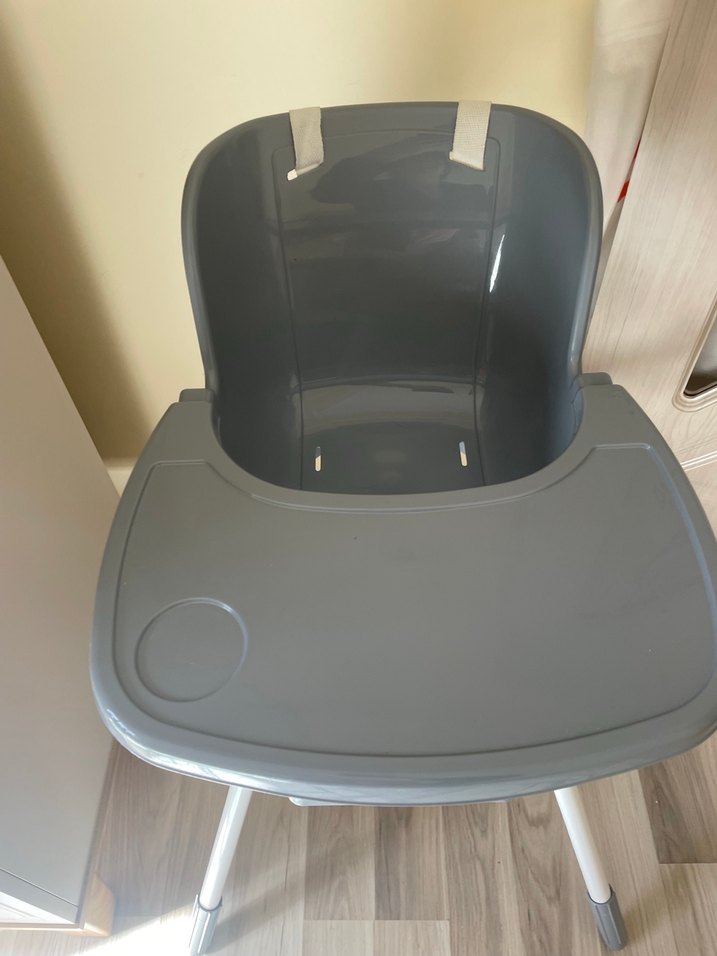 Gri Bebek Mama Sandalyesi - Görsel 5