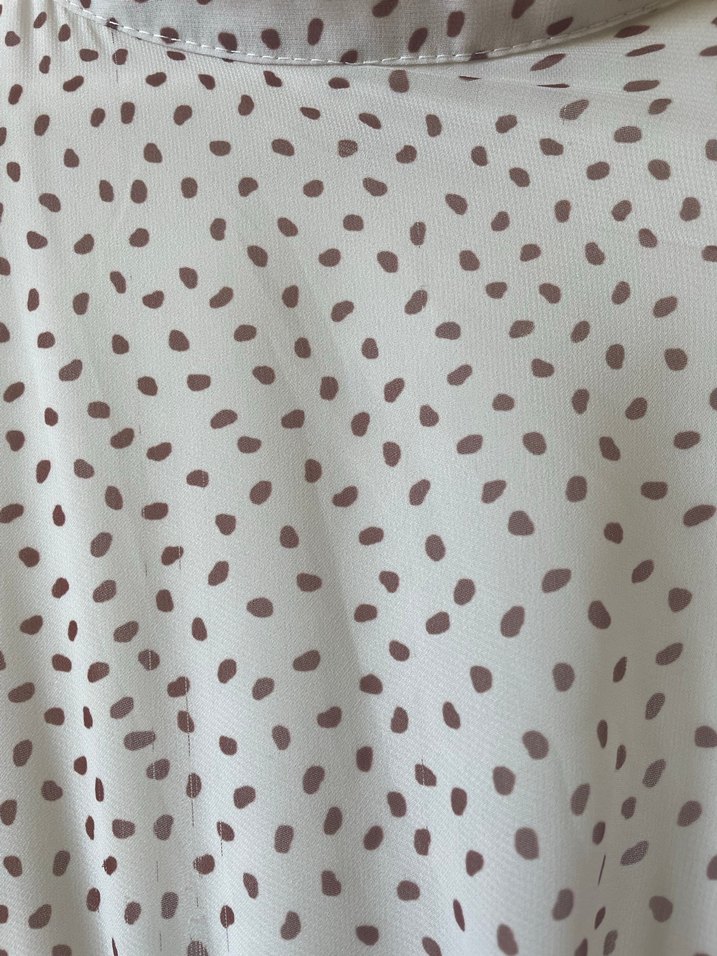 Bej Uzun Bohem Kemerli Elbise - Görsel 4