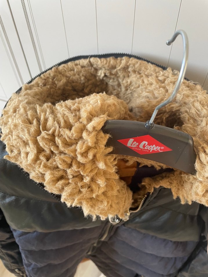 Siyah Deri erkek mont - Görsel 2