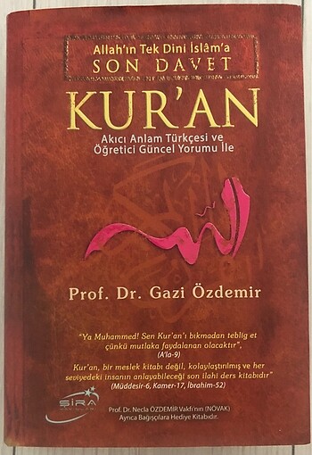 Şira Yayınları Son Davet Kuran Kitabı