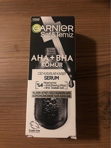 AHA + BHA Garnier Saf Teöiz