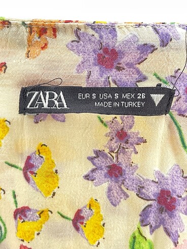 s Beden çeşitli Renk Zara Kısa Elbise %70 İndirimli.