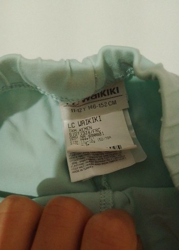 LC Waikiki Kız Çocuk Yeşil Rahat Kesim Tayt