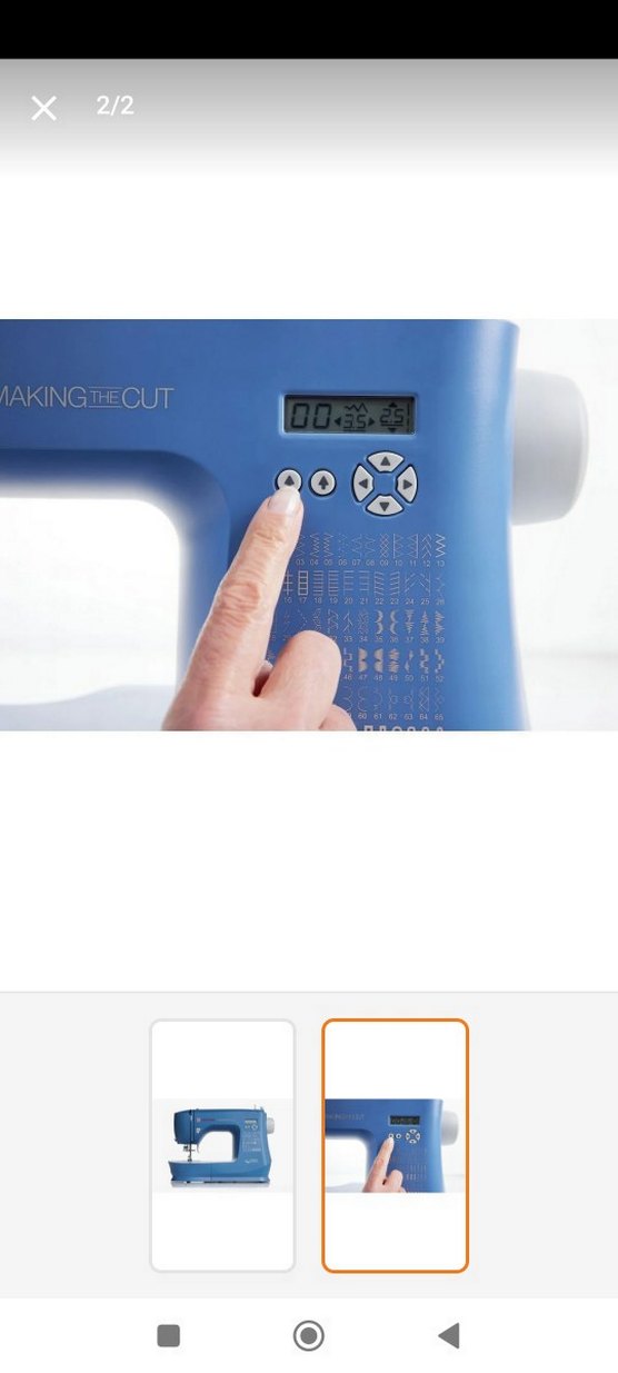 Mavi Singer Dikiş Makinesi - Görsel 2